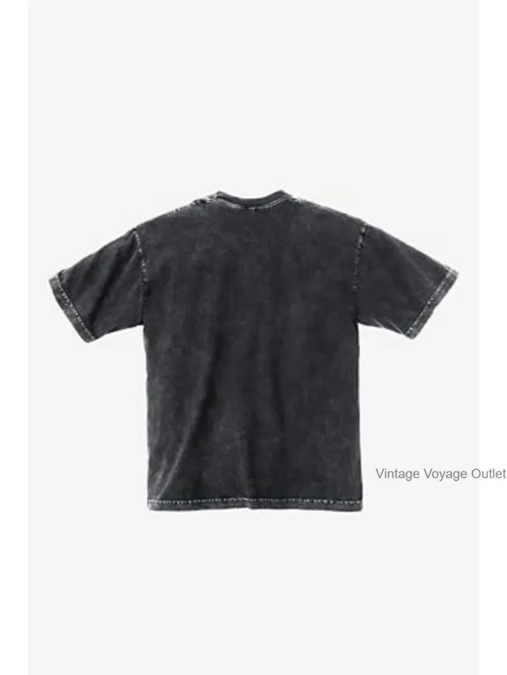 Mineral Wash Crew Neck T-Shirt Premium USA Cotton Made in USA